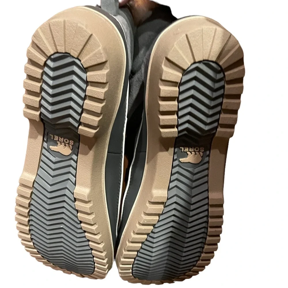 Women’s‎ SOREL Tivoli II gray winter snow boots, 10.5 bbc NWT